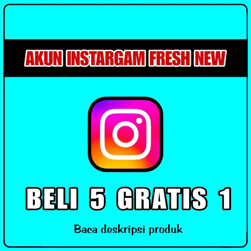 AKUN INSTAGRAM FRESH KOSONGAN BARU NEW AKUN IG.FRESH INSTAGRAM.FRESH