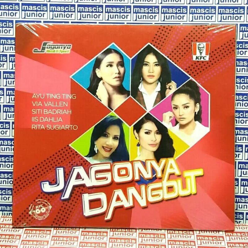 CD Jagonya Dangdut . Ayu Ting Ting Via Vallen Iis Dahlia Rita Sugiarto Siti Badriah