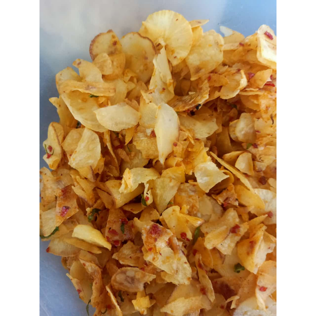 

Keripik Singkong Pedas Manis & Asin 1kg & 500gr - Keripik Singkong Pedas Manis - Keripik Singkong Asin