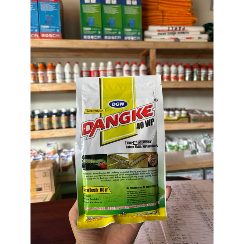 INSEKTISIDA DANGKE 40 WP (100gr) - racun hama tanaman Obat / Racun pembasmi hama / racun hama kecil 