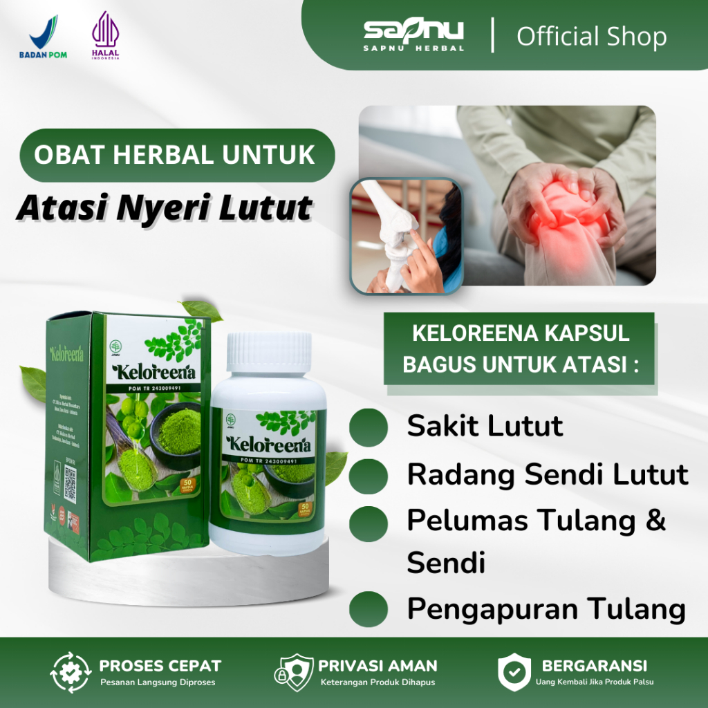 Obat Pelumas Tulang Dan Sendi, Lutut Kaku, Lutut Sakit Saat Di Tekuk, Pelumas Tulang Sendi Lutut, Pe