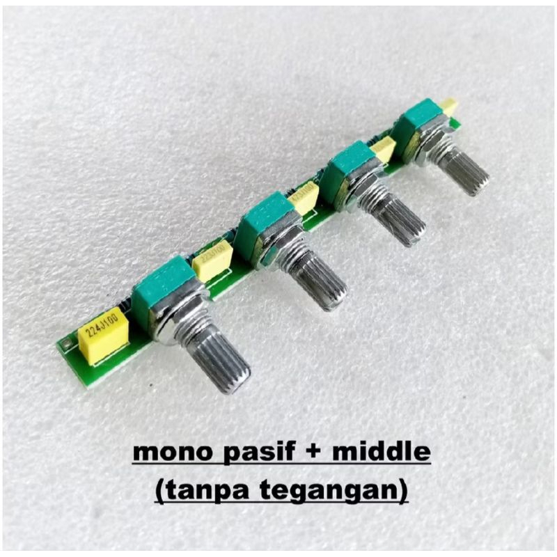 Pasif mono tone control +middle