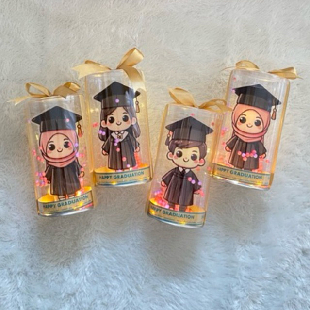 Kado Wisuda | Hadiah Wisuda Box Akrilik Lampu Wisuda