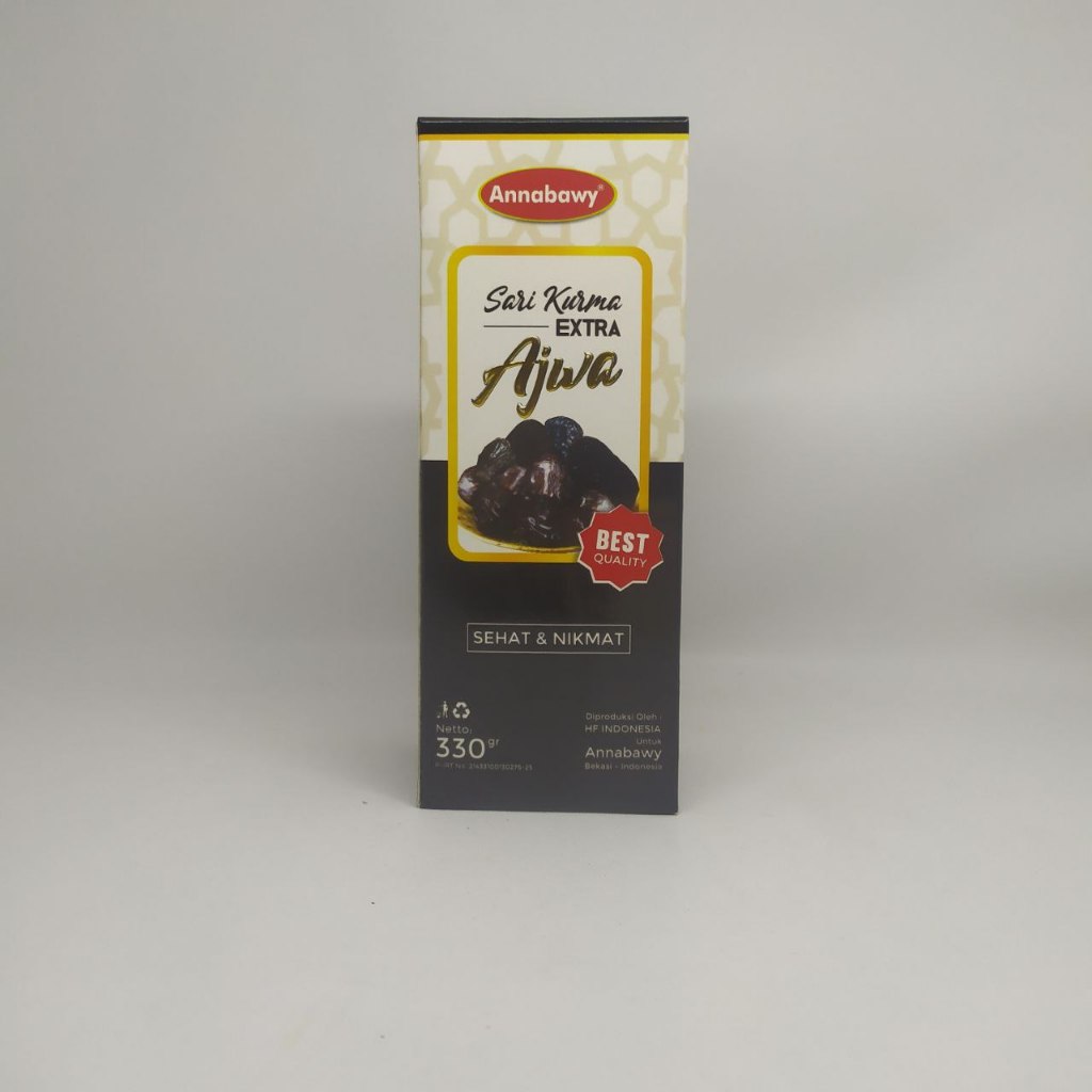 

Sari Kurma Extra Kurma Ajwa 330 gram Annabawy Kurma Ajwah Kurma Nabi