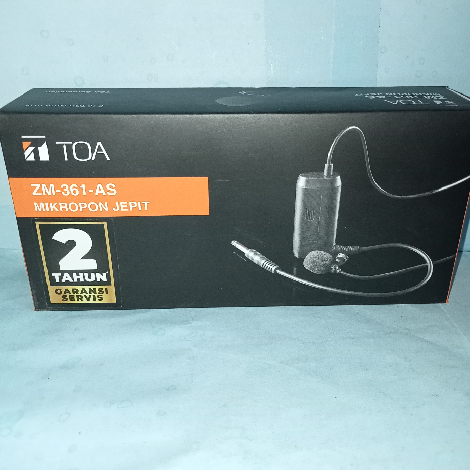 Mic jepit TOA ZM-361-AS/ Microphone Condenser TOA ZM 361