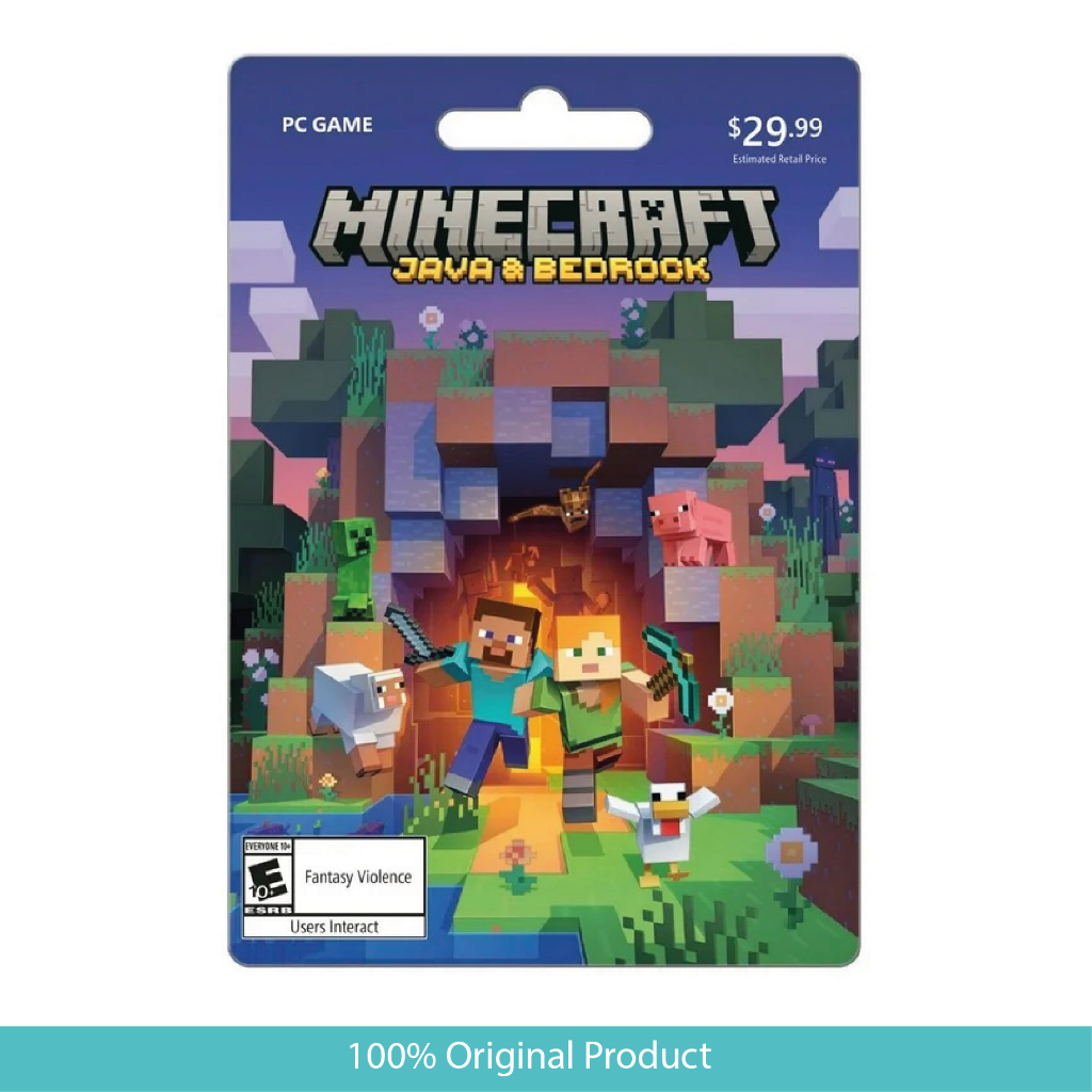 Minecraft Java & Badrock for Win 10/11 Redeem Code