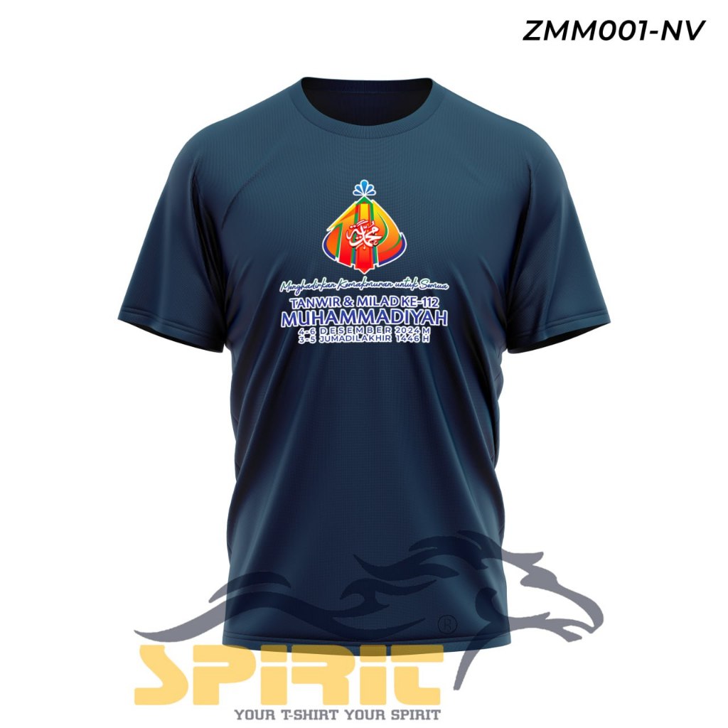 Kaos Milad Muhammadiyah 112  - Kaos Tanwir & Milad ke 112 Muhammadiyah Menghadirkan Kemakmuran Untuk