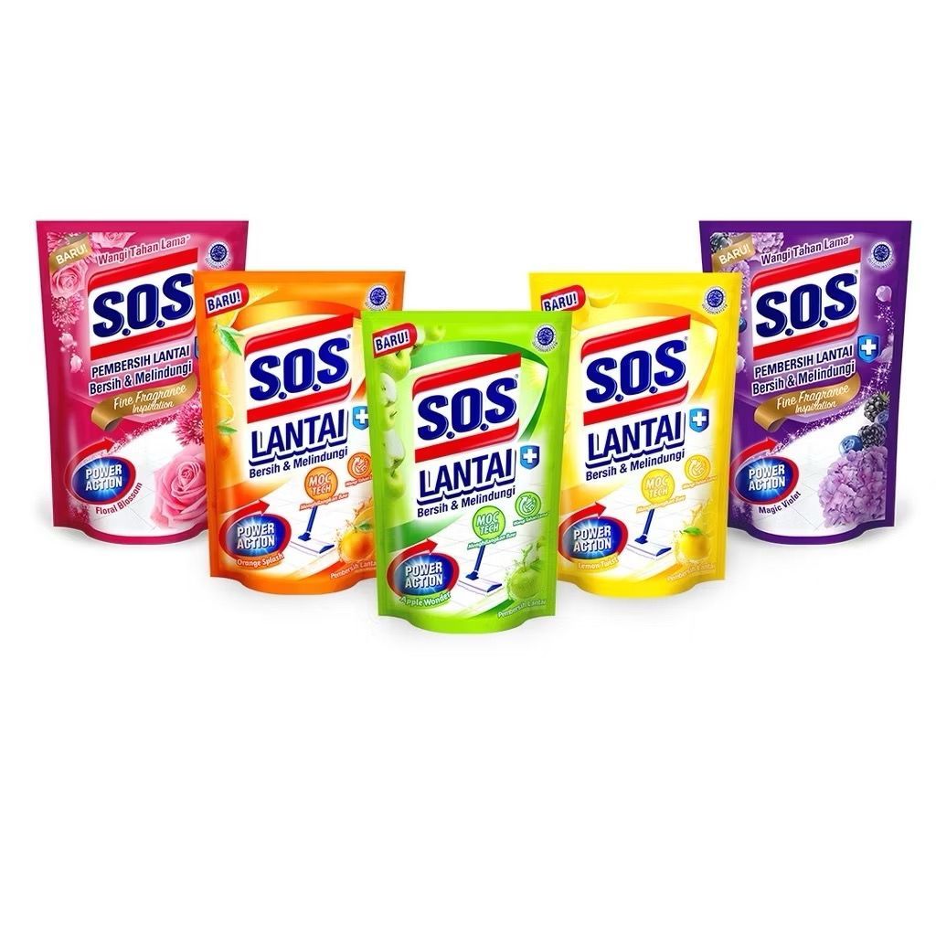 SOS Pembersih Lantai Refill 725 ml