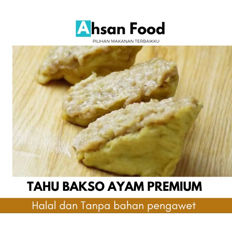 

Tahu Bakso Ayam Premium isi 10/Halal dan tanpa Pengawet