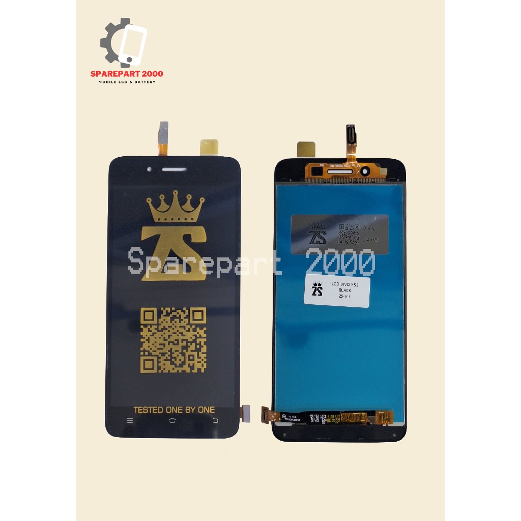 LCD HP VIVO Y53 BLACK - 2000