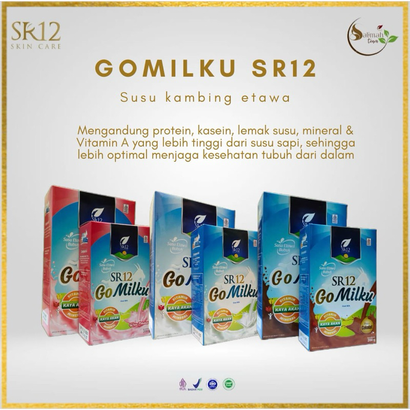 

Susu Kambing GoMilku Sr12 600 gram