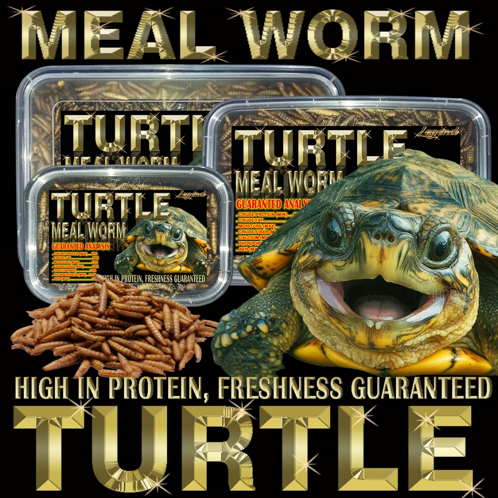 400GR MAKANAN KURA-KURA AIR TURTLE MEAL WORM PAKAN KURA BRAZIL CST AST RES MONBI RAZOR PICTA UNIFILI