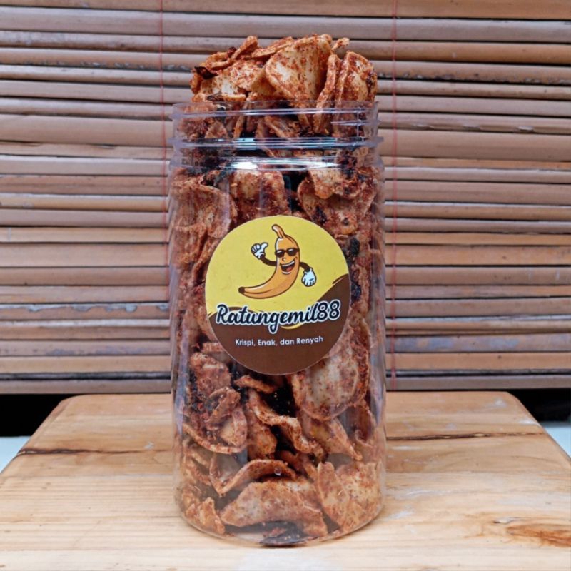 

Basreng pedas daun jeruk / Basreng viral toples 1000ml