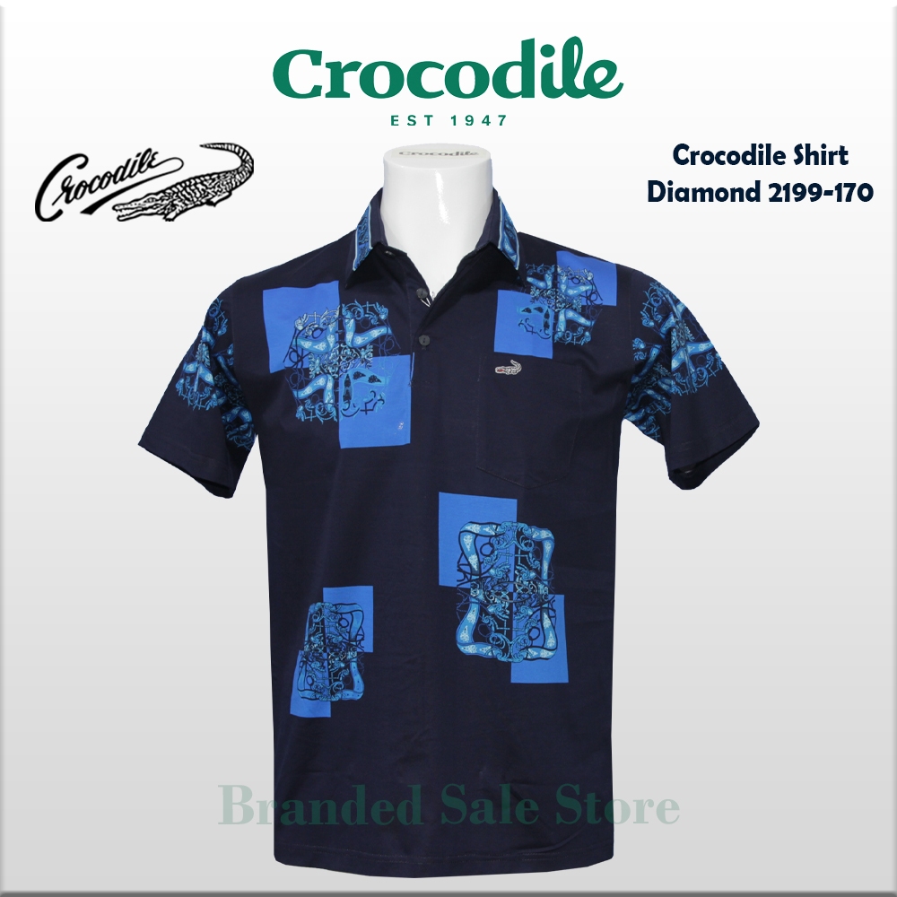 Polo Shirt Kaos Kerah Kemeja CROCODILE Diamond, 2199-170-02