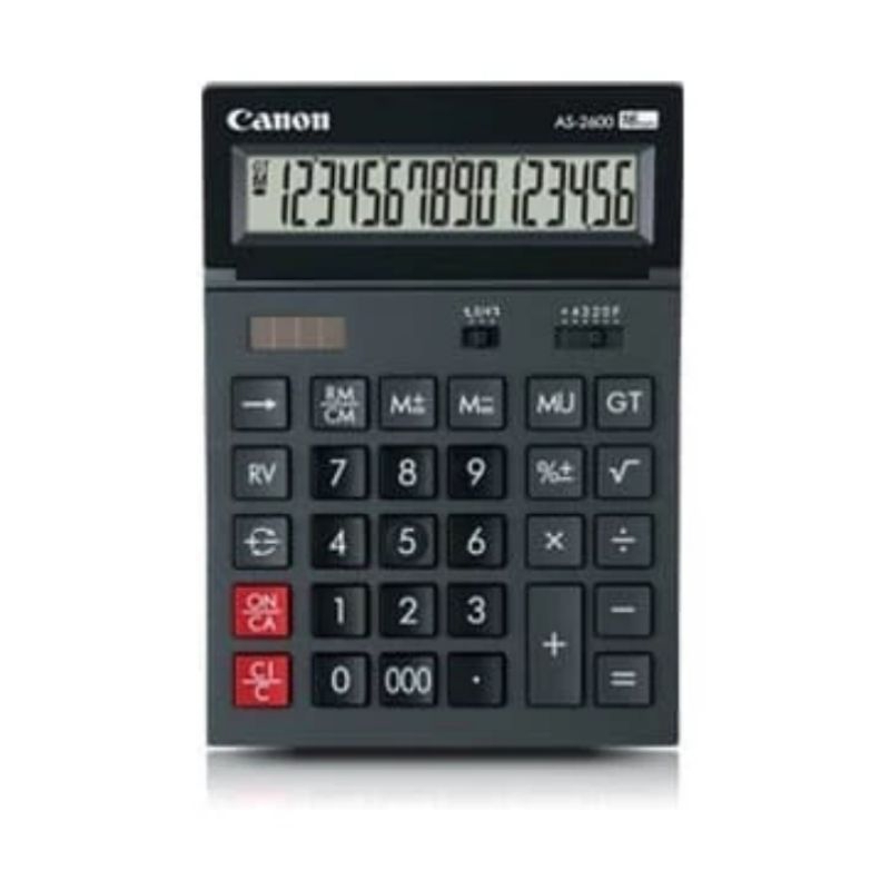 

Kalkulator / Calculator Canon AS 2600