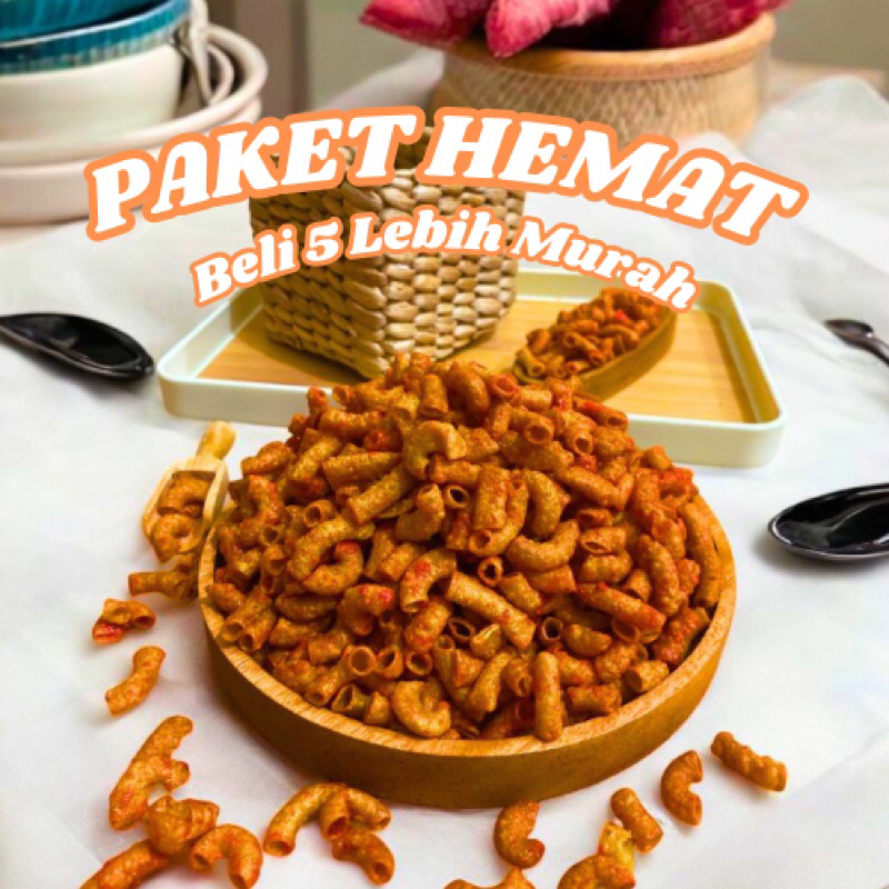 

Makaroni Mini Balado / Makaroni Pedas Gurih 100g