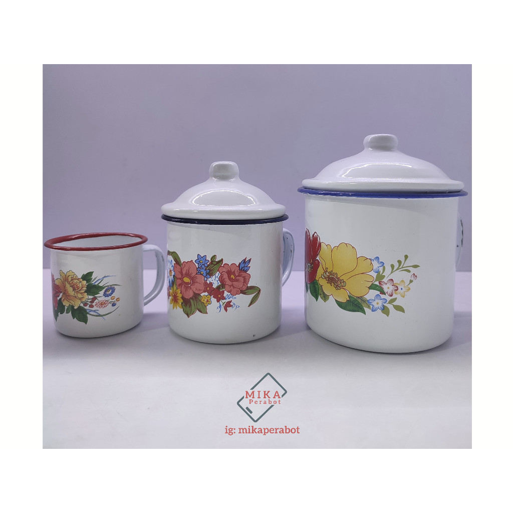 Cangkir Enamel / Cangkir Jadul / Cangkir Kopi