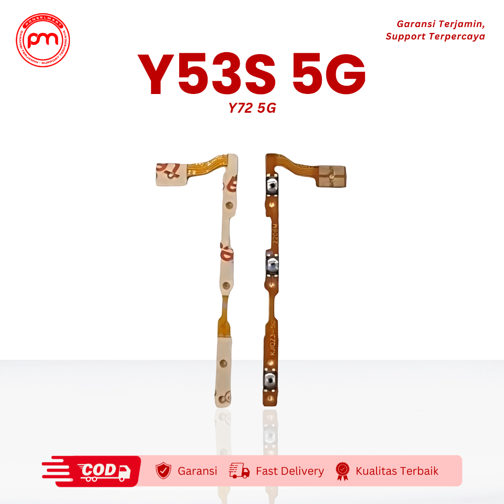 Flexible On Off Vivo Y53S 5G Y72 5G Iqoo Z3 5G