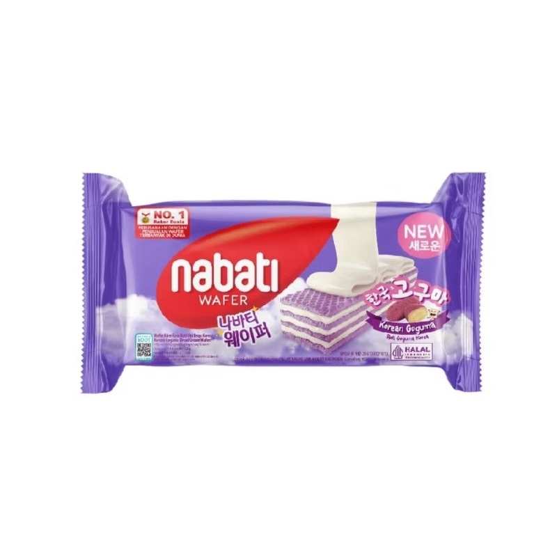 

Nabati Wafer Goguma 122gr