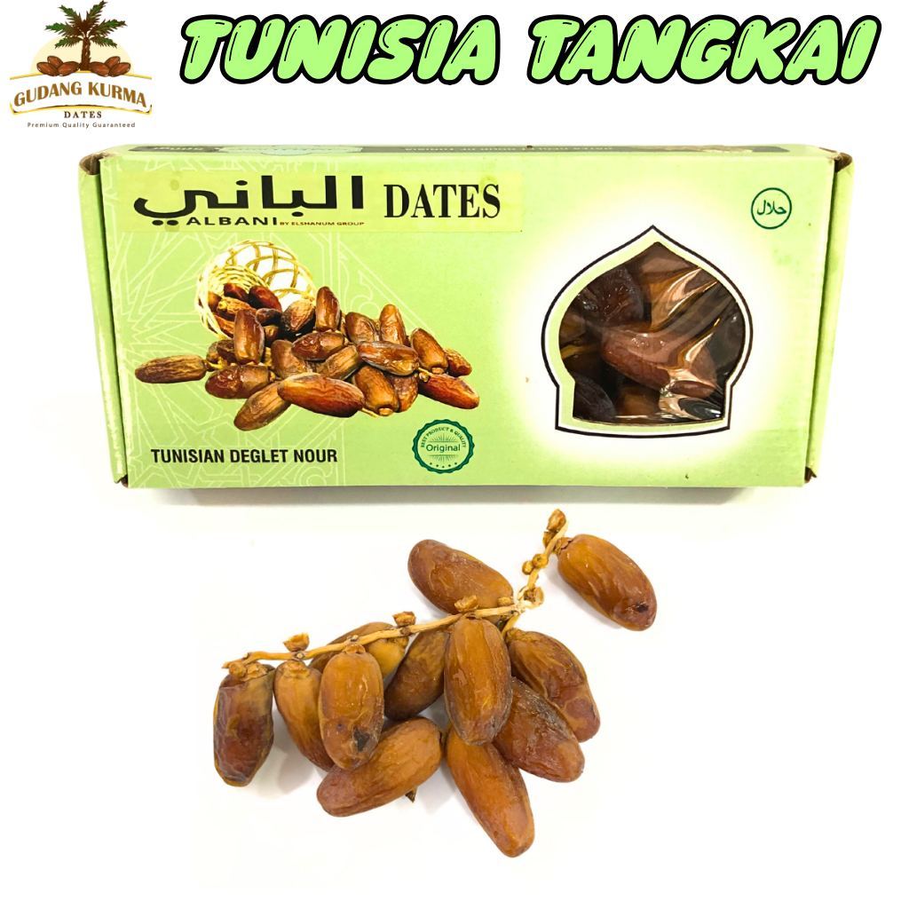 

Kurma Tunisia Tangkai Kemasan (ARA DATES) 500GR