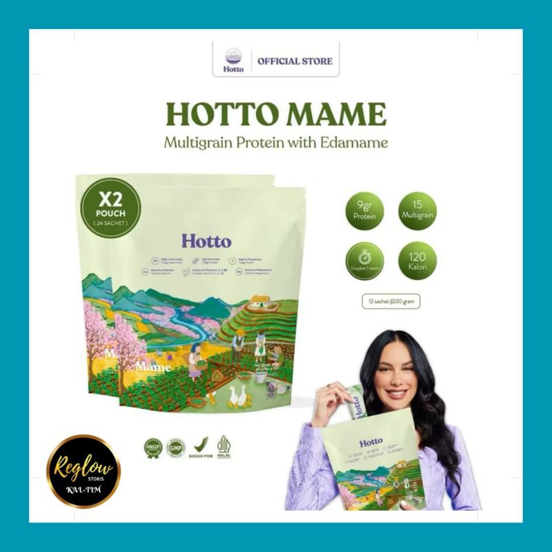 

Hotto Mame Protein Multigrain With Edamame 2 Pouch (24 Sachet)