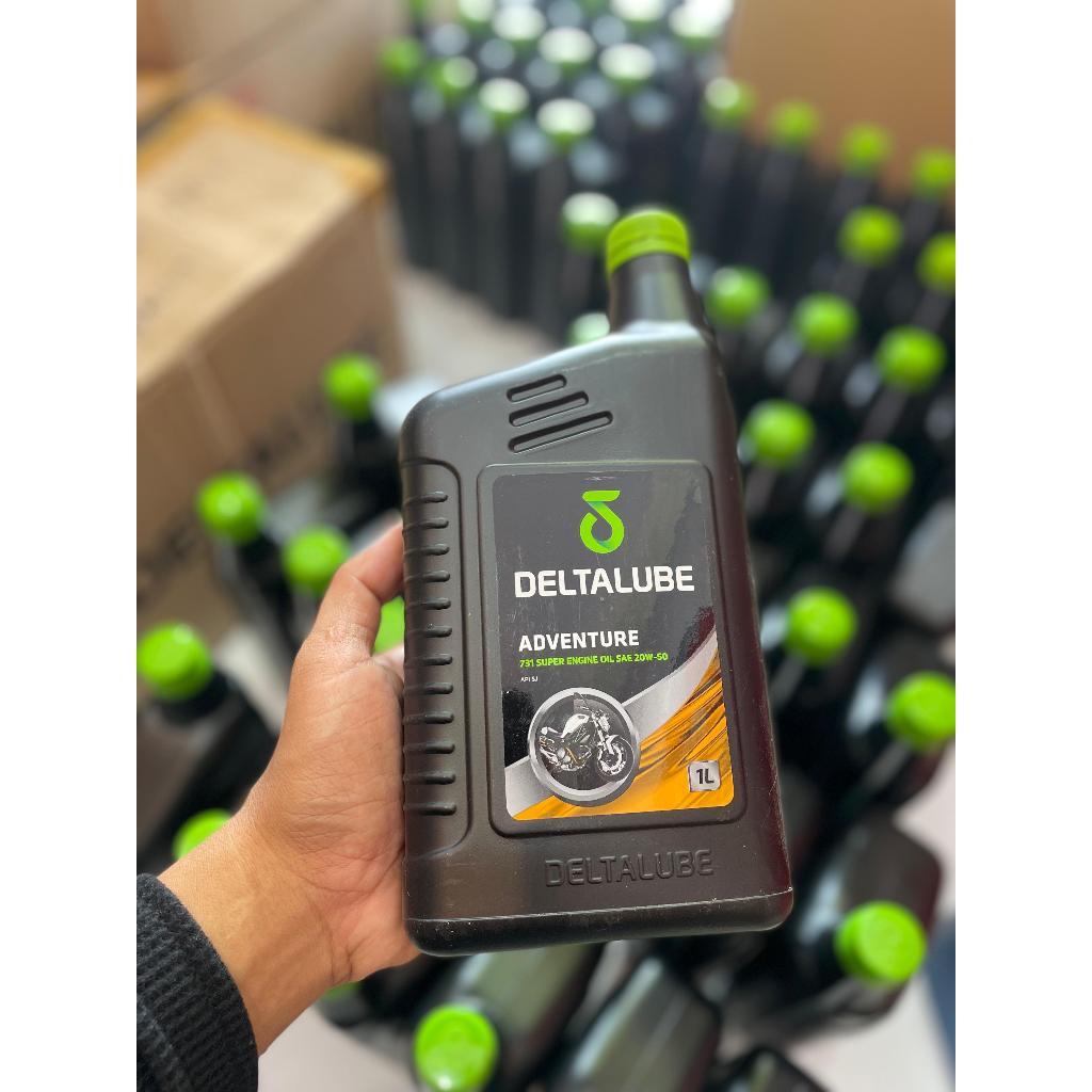OLI DELTALUBE ADVENTURE 731 SUPER SAE 20W50 ISI 1 LITER 20W-50 1L ORIGINAL 100%