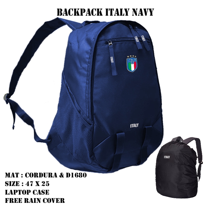 Tas Italy - Backpack Italia - Tas Ransel Euro Italy- Tas Ransel Liga Itali