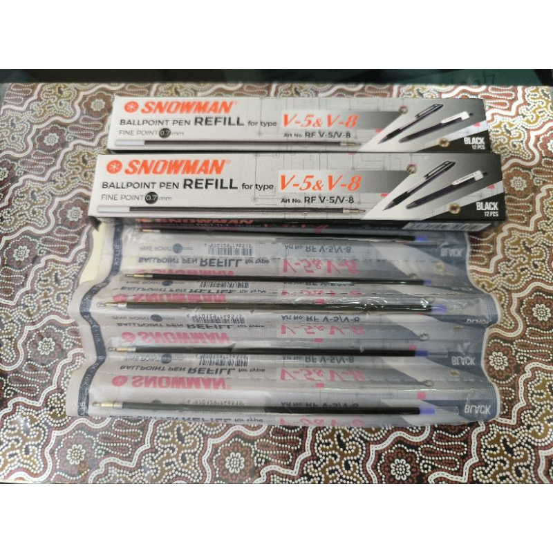 

Refill pen Snowman V5 per 12pcs