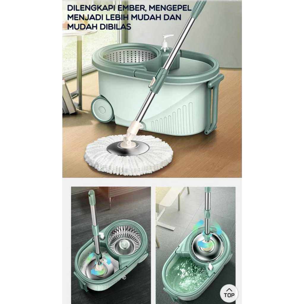 Alat Pel Lantai Spin Mop Bonbox Samono