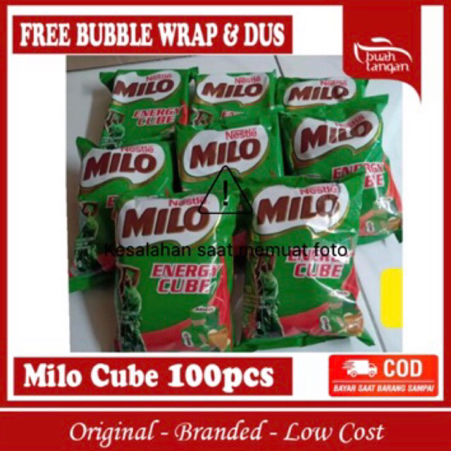 

Milo cube isi 100. langsung kirim