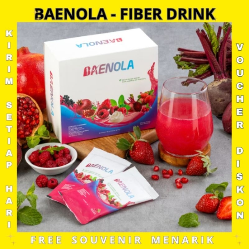 

BAENOLA FIBER DRINK / Penurun Berat Badan - Minuman Extrak Buah Kaya Antioksidan