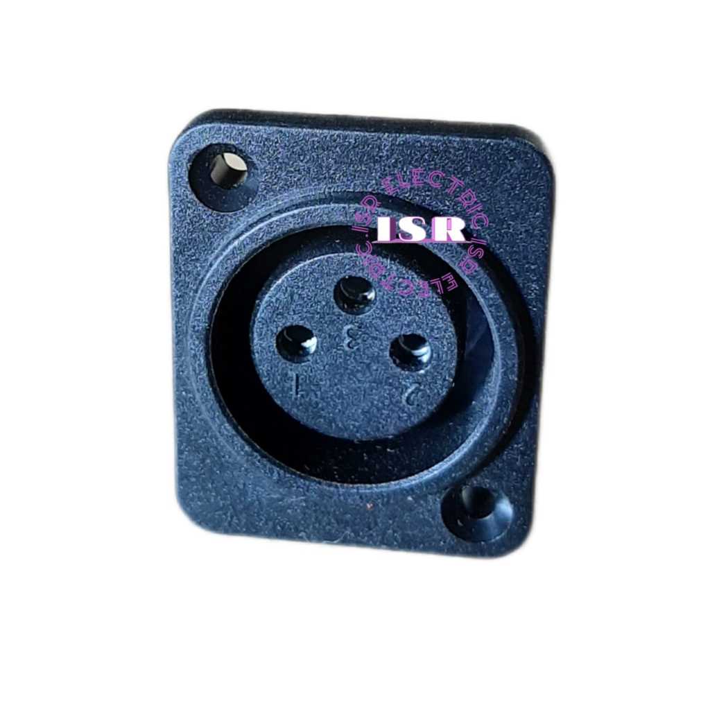 SOKET CANNON BODY, SOKET INPUT XLR CANNON FEMALE