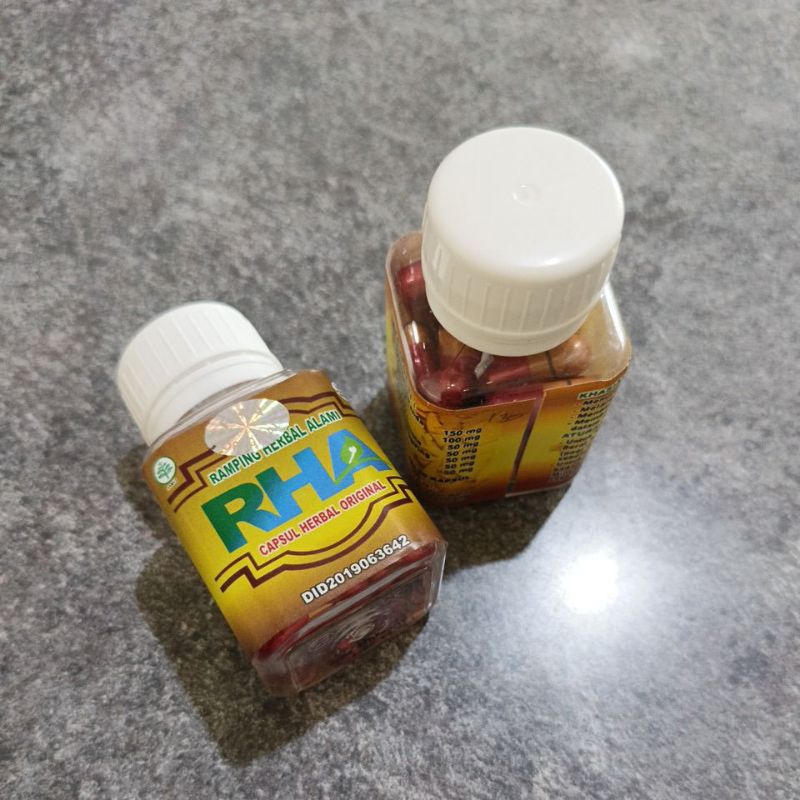 RHA capsul herbal alami Original asli