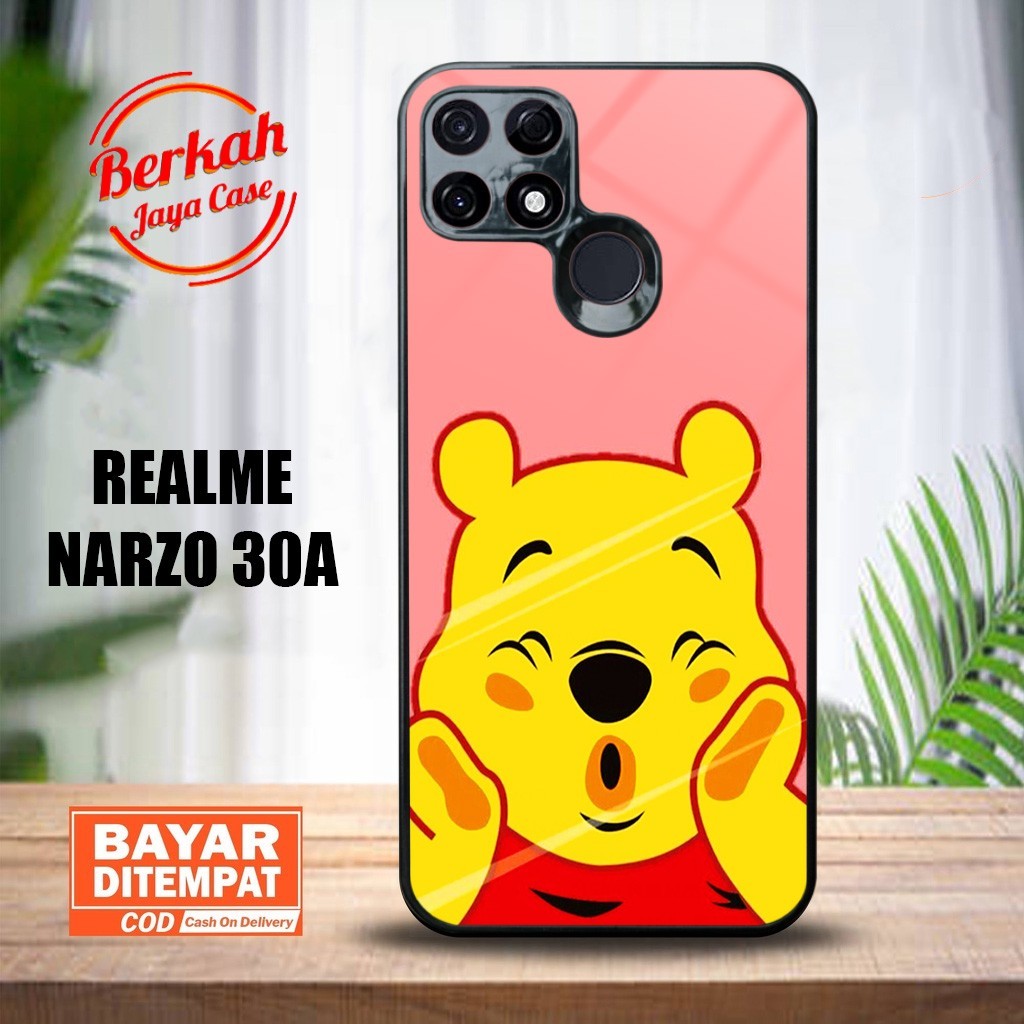 Berkah Case Realme Narzo 30A Casing Realme Narzo 30A [ DSNY ] Case Glossy Casing Hardcase Softcase