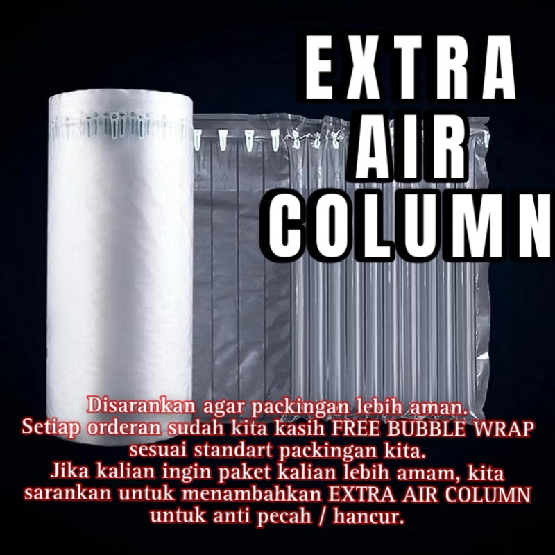 

EXTRA PACKINGAN TAMBAHAN BUBBLE WRAP / TAMBAHAN AIR COLUMN