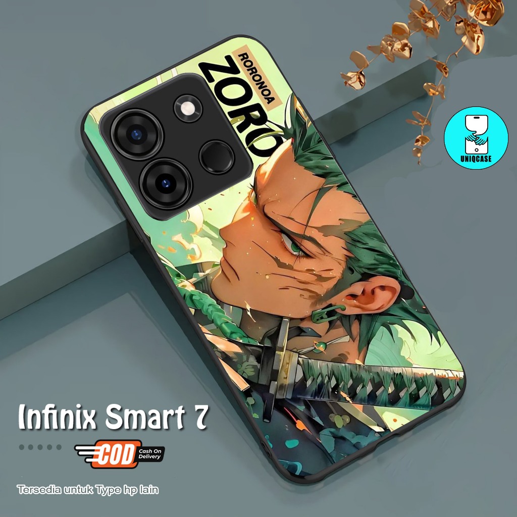 CASE GLOSSY INFINIX SMART 7 dan ALL TYPE SMARTPHONE & ANDROID Bisa request tipe Cassing Hp - Case Te