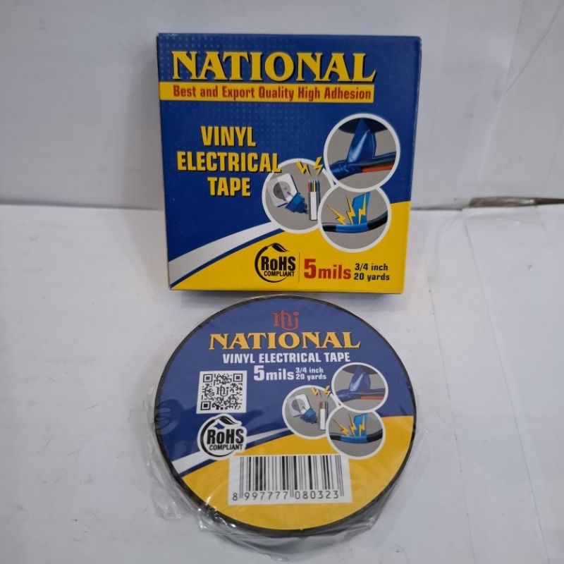 Isolasi Listrik National-Isolasi National 20 yard-Lakban Isolasi National-National Tape-Electrical T