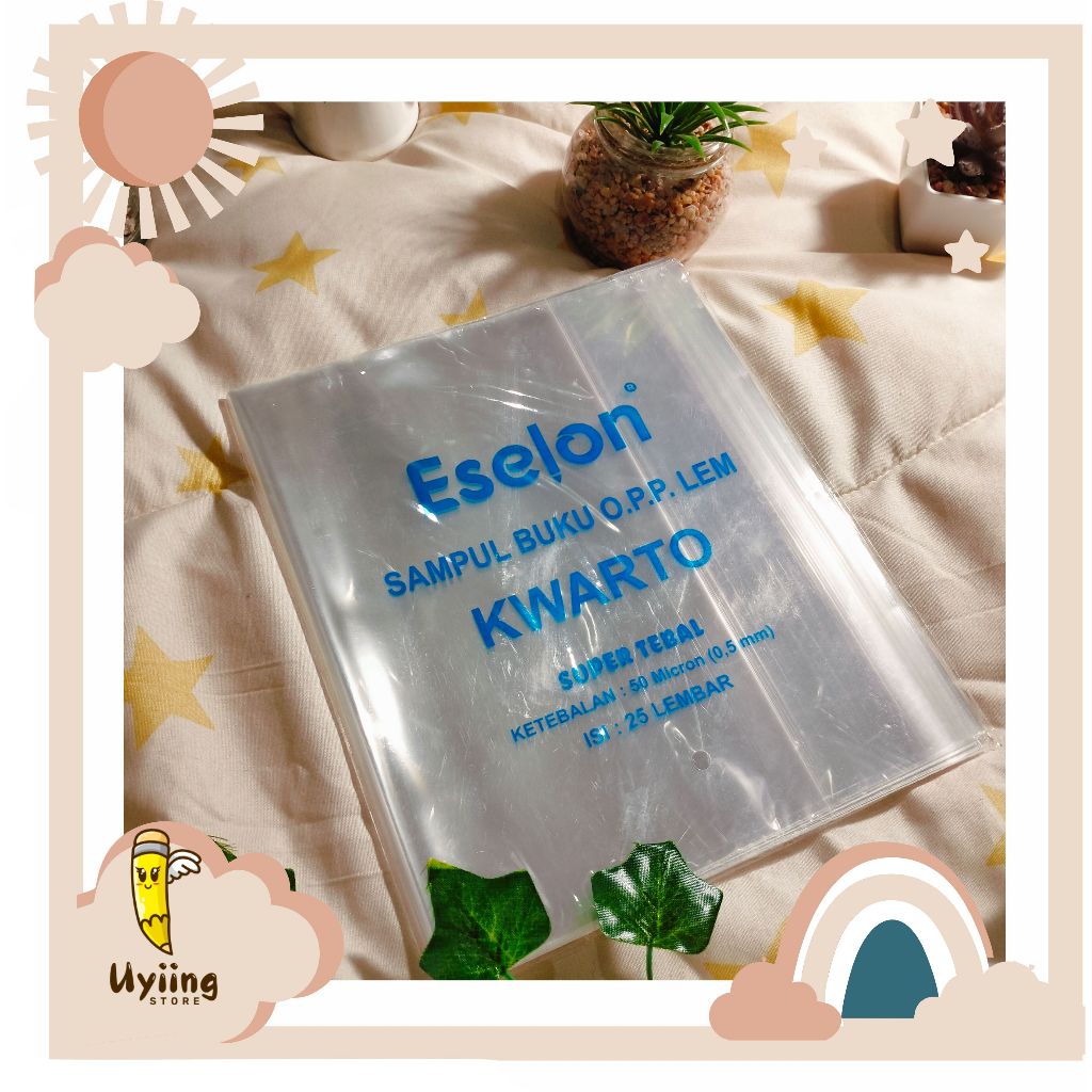 

Sampul buku plastik isi 25 lembar