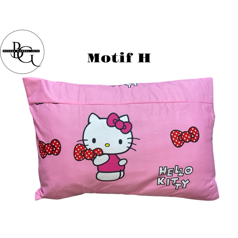 SARUNG BANTAL DAN SARUNG GULING BONITA HALUS KAIN KATUN SRITEX - Perlengkapan Tidur