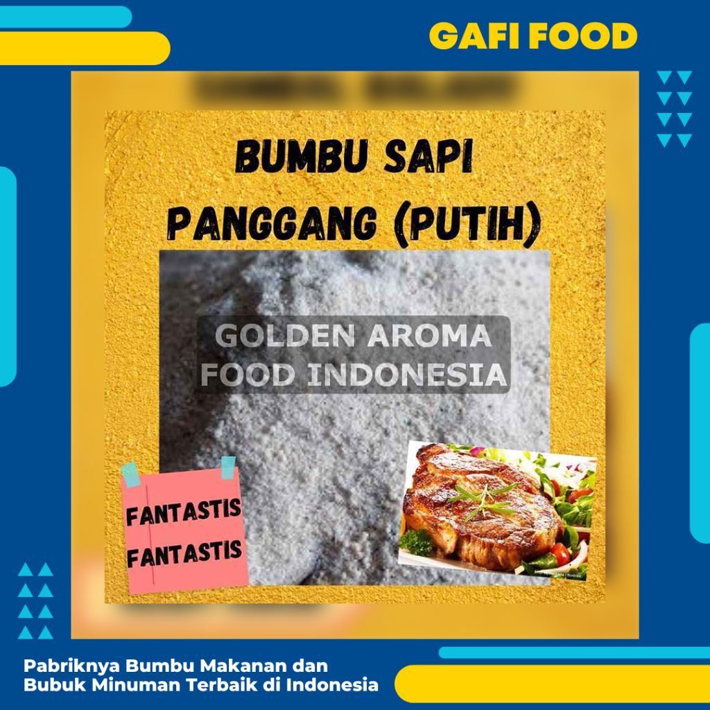 

BUMBU TABUR SAPI PANGGANG PUTIH 1 KG FOOD GRADE 1Kg Bubuk Bumbu Kerupuk Popcorn Usaha Kentang Goreng