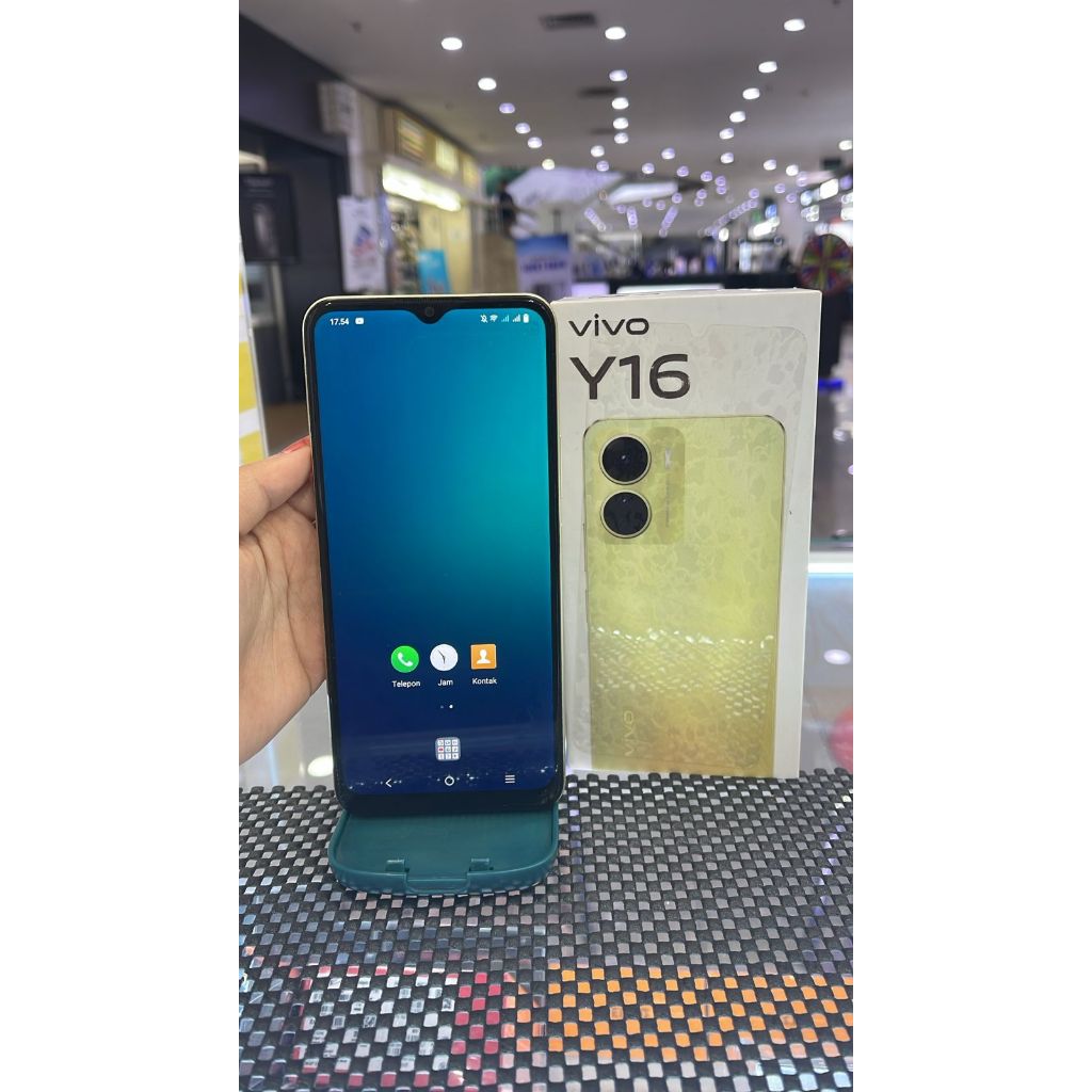 VIVO Y16 3/32GB SECOND SEKEN BEKAS RAM 3 INTERNAL 32
