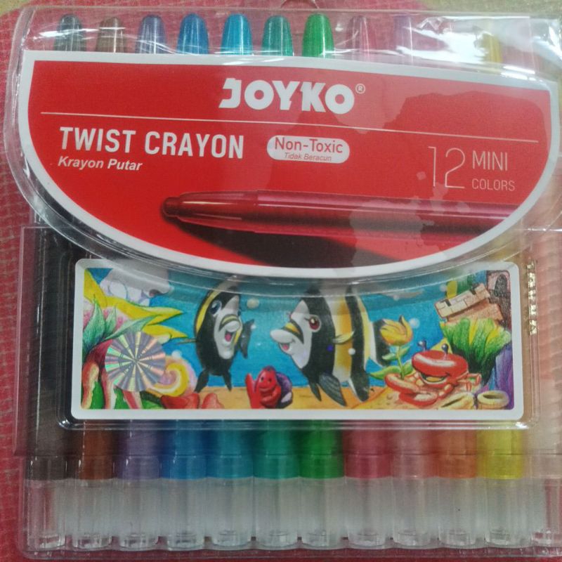 

crayon putar 12w pendek.merk joyko.