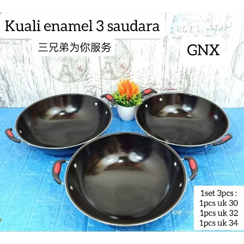 Kuali Enamel | Kuali Masak | Kuali set