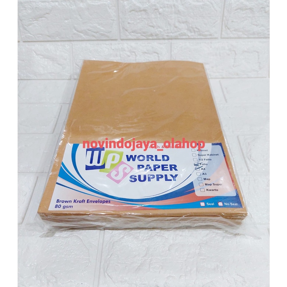 

KODE PNLEQ amplop coklat ukuran A4