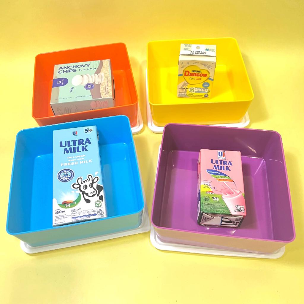 【KUBOX】KUBOX Bento Box Kotak Makan Plastik PP5 Berkualitas Kotak Penyimpanan Makanan Bekal Makanan
