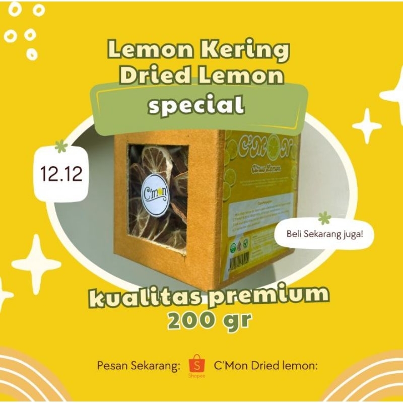 

dried Lemon kering 200 gr