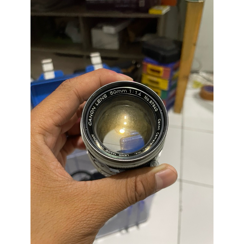 Canon Lens 50mm f/1.4 LTM MANUAL
