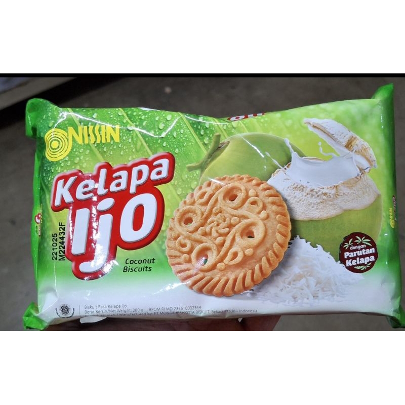 

Nissin Biscuit Kelapa Ijo Kemasan 280 gram