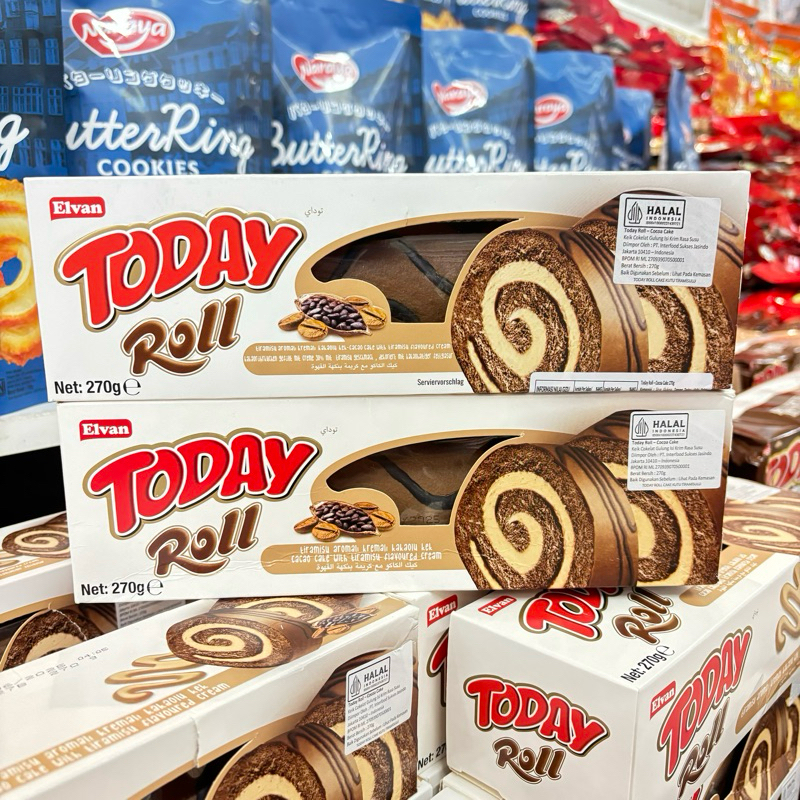 

Elvan Roll Cake Tiramisu Chocolate 270 gr / Tiramisu Roll cake