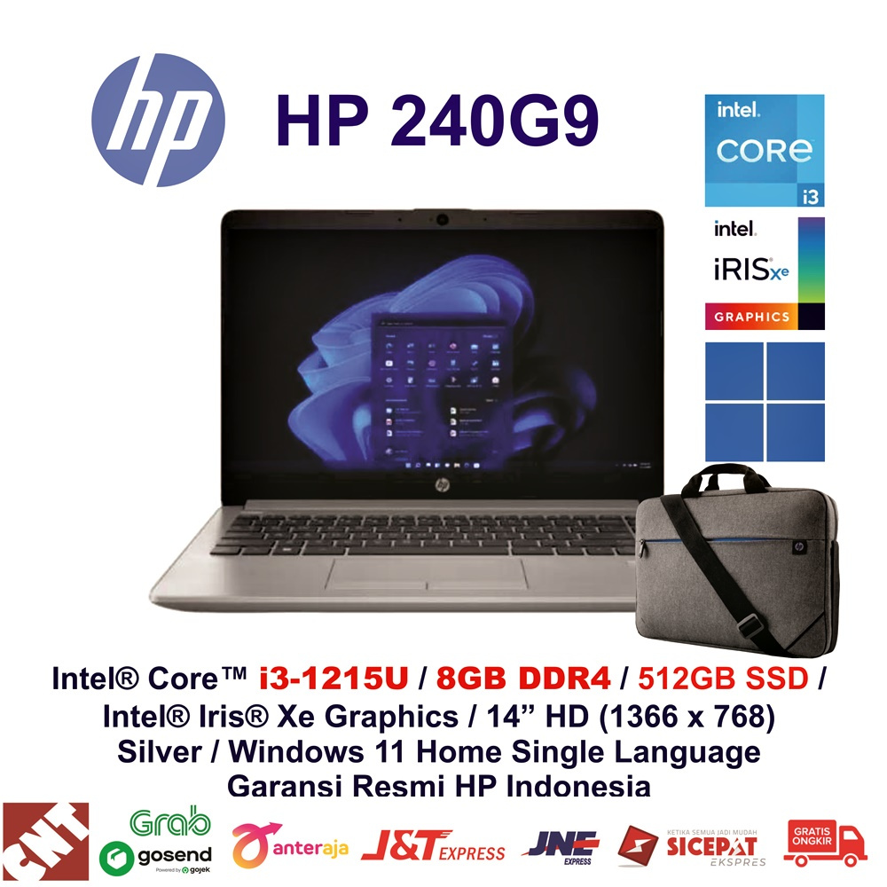 Laptop HP 240G9 i3-1215U 14 8GB/512 PC